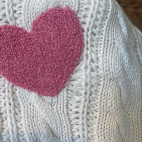 Beach Riot Callie Love XOXO Ivory Cable Sweater - Picture 6 of 6
